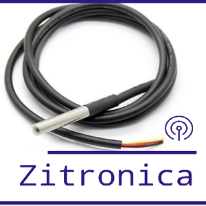 Sensor de Temperatura DS18B20 a Prova D'água