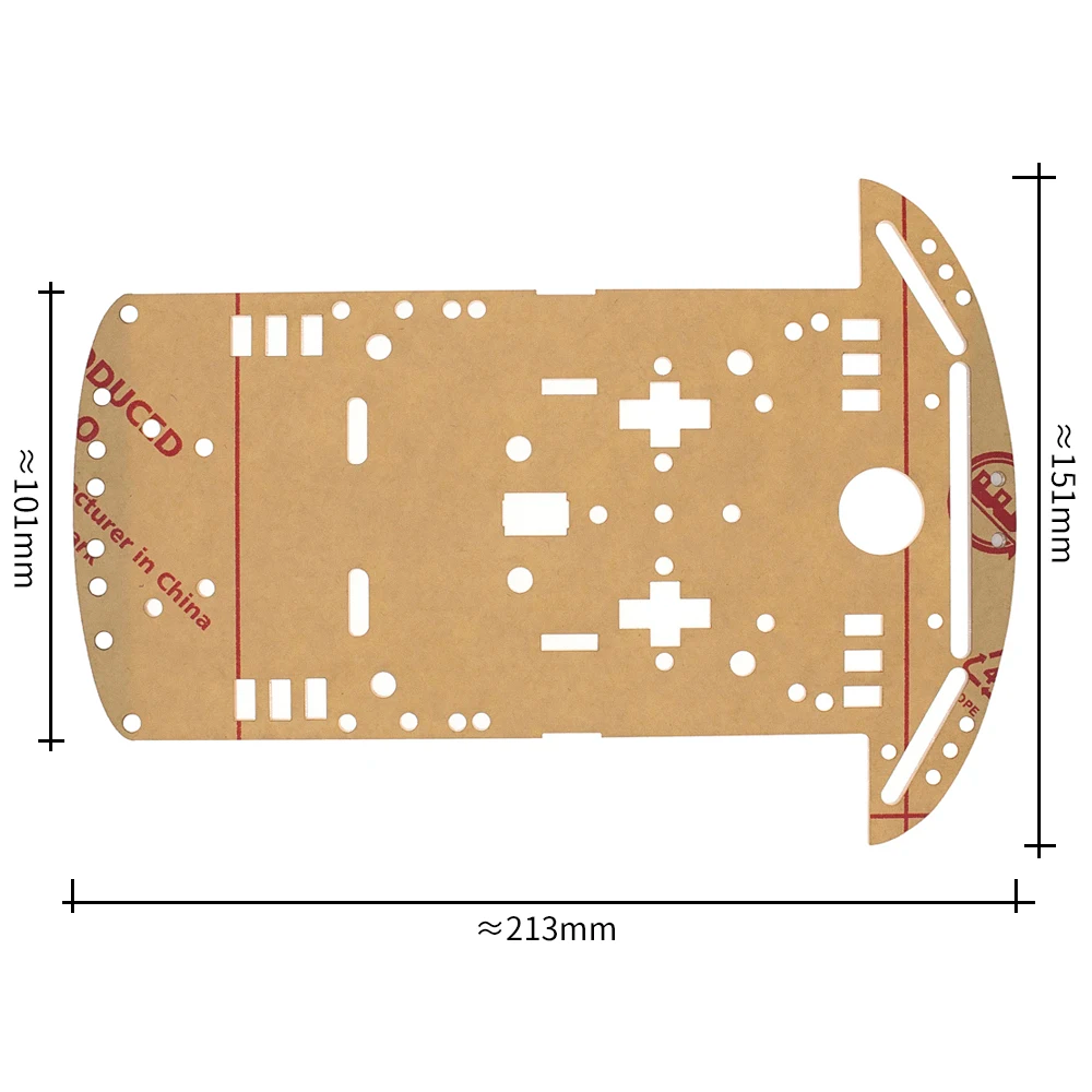 Chassi Robô Móvel – 4WD