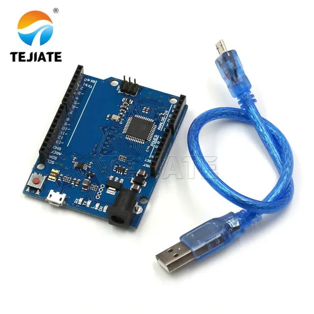 Placa Leonardo + Cabo USB – Compatível
