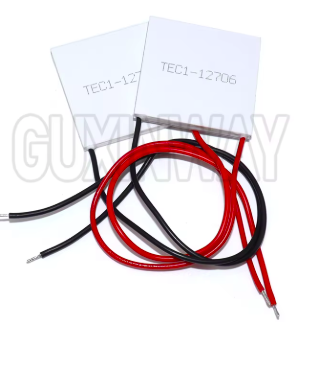 40*40mm Módulo de elemento termoelétrico 12706 12V Refrigeração Peltier DIY Eletrônicos